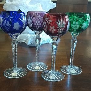 Crystal Clear Stemware wine glasses